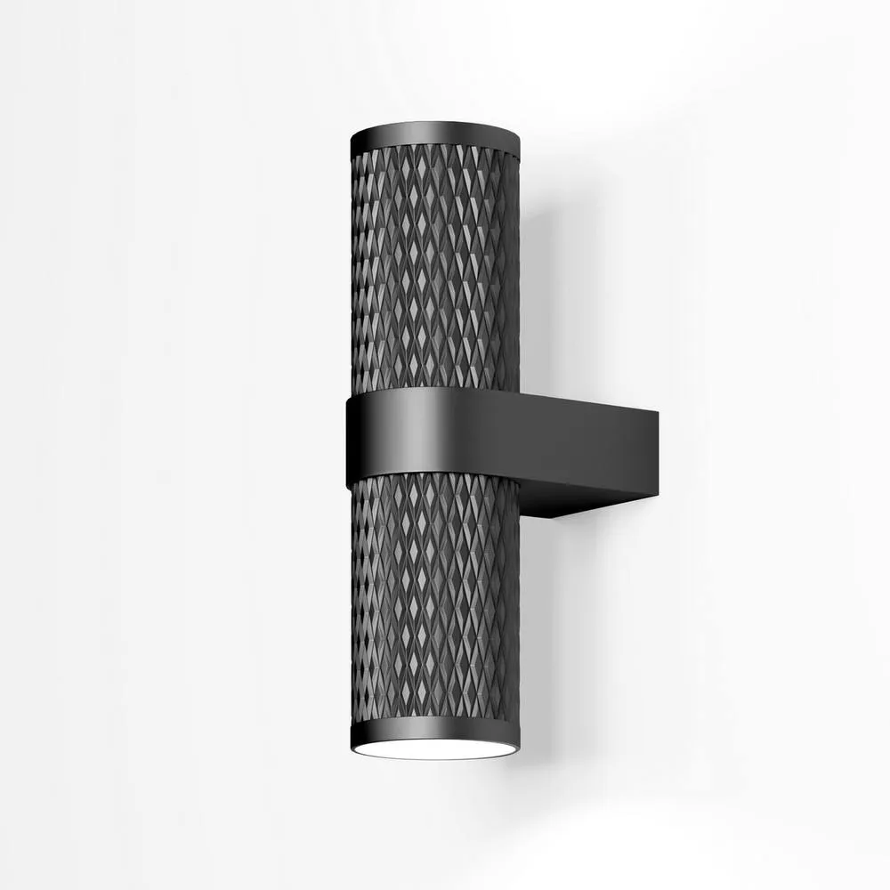 Netlighting Focus Design Up & Down Wall Lamp Black 2xGU10