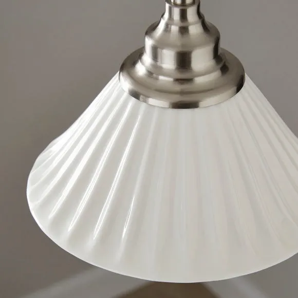 Lilbourne Ribbed Ceramic Pendant Light 3