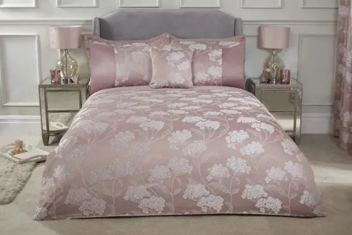 New Edge Blinds English Garden Duvet Set in Pink
