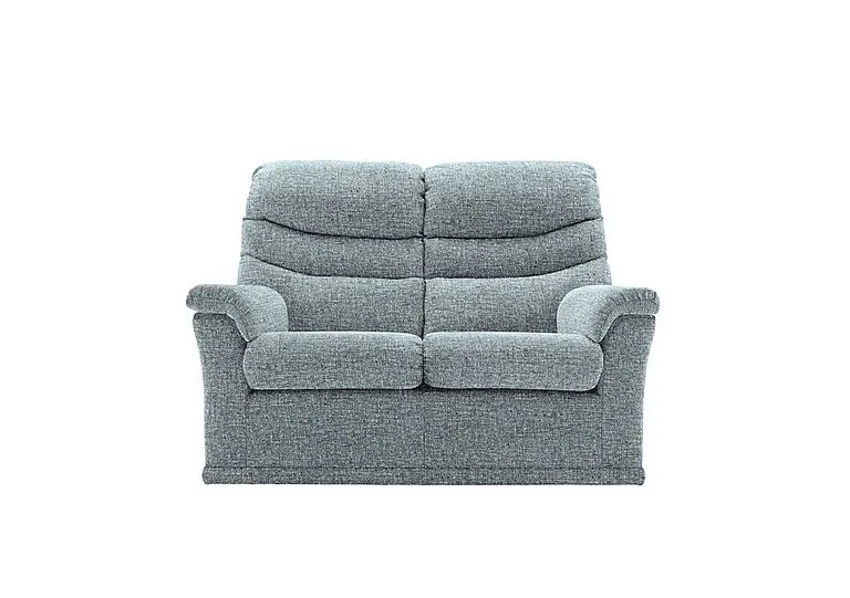 Malvern 2 Seater Fabric Sofa - No Recliner - Arola Sky