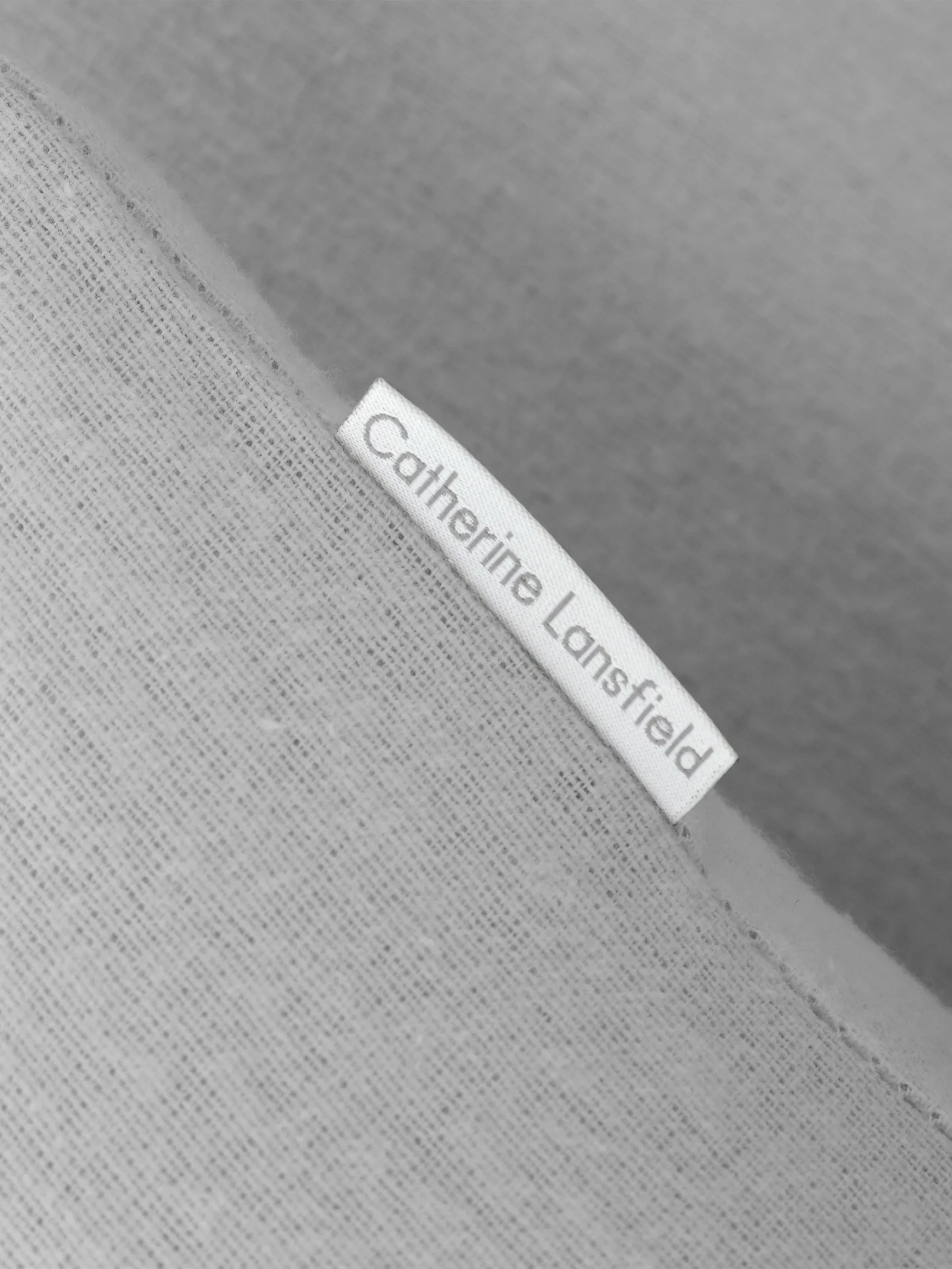 Catherine Lansfield 'Brushed Cotton' Duvet Cover Set in Grey 3