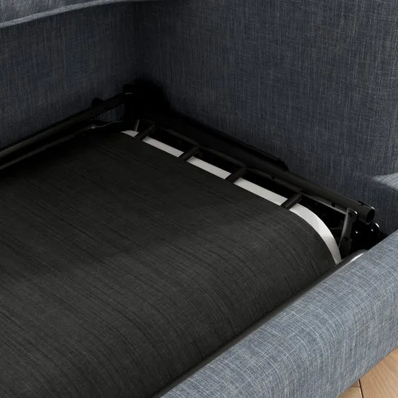 Beatrice II Faux Linen 3 Seater Sofa Bed 3