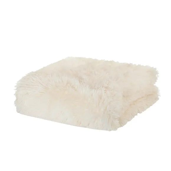Catherine Lansfield Cuddly Deep Pile Throw Blanket 4