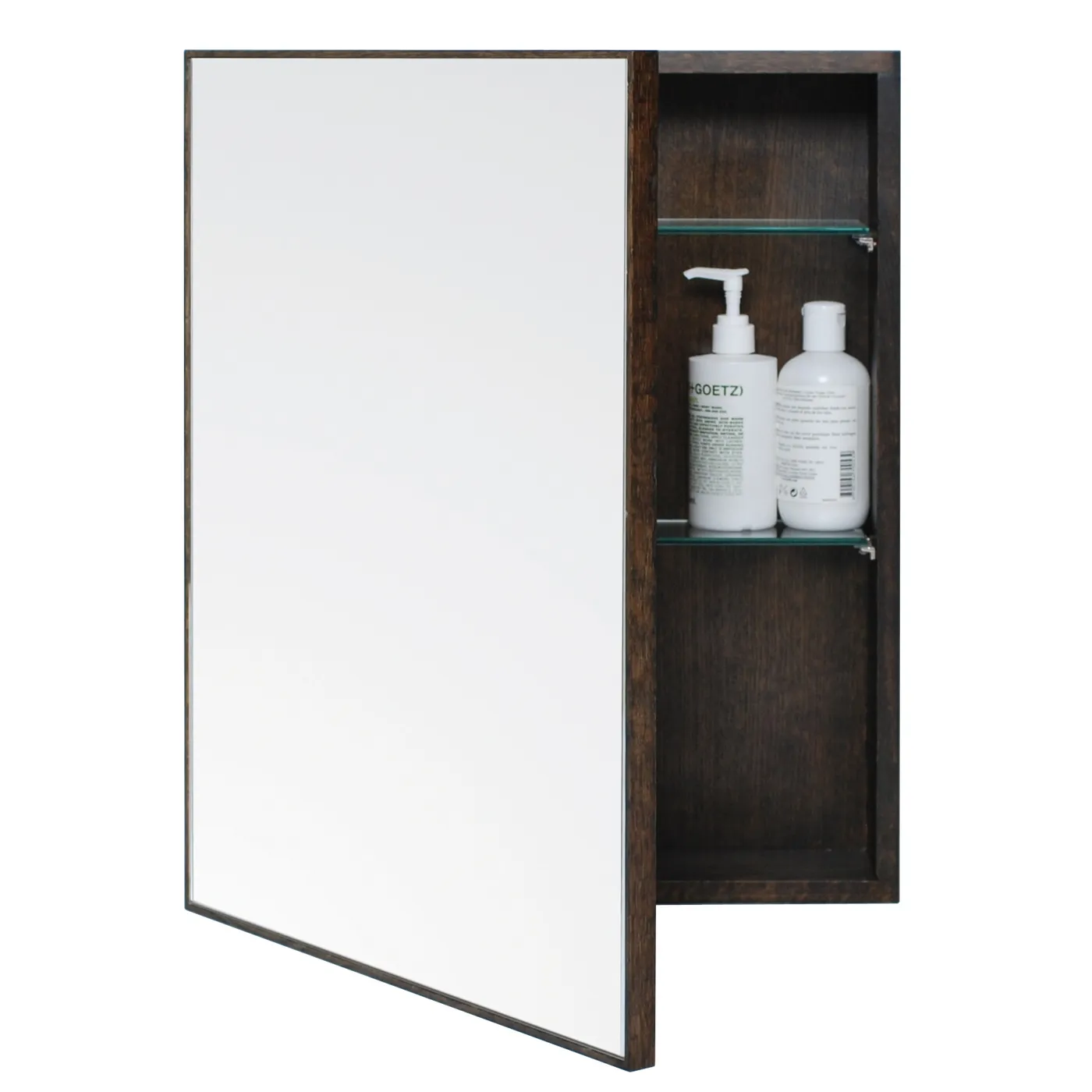 Wireworks Bath Cabinet Slimline 550 Dark Oak