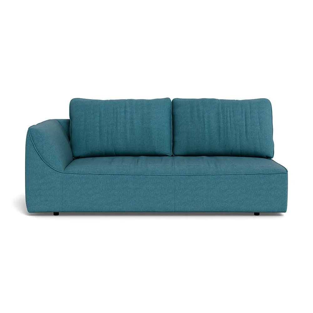 Heal's Morven Left Hand Facing 3 Seater Unit Brushed Cotton Cadet 1