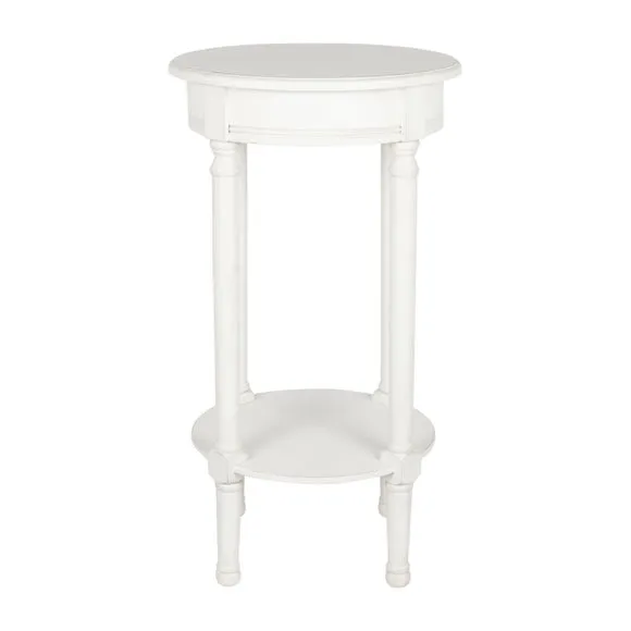 Pacific Heritage Round Side Table, Painted Pine 3