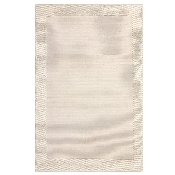 Pebble Wool Border Rug 2