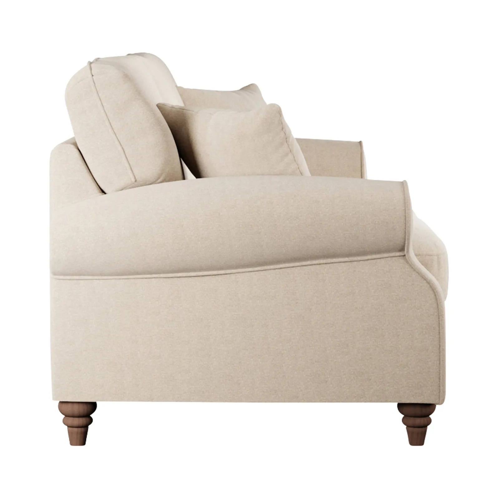 Hattie 4 Seater Sofa, Neutral Fabric | Barker & Stonehouse 3