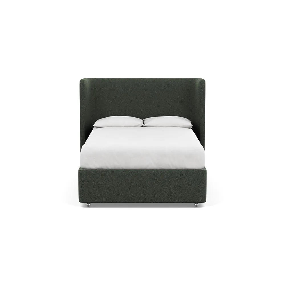 Heal's Monroe Headboard Double Boucle Fern 1