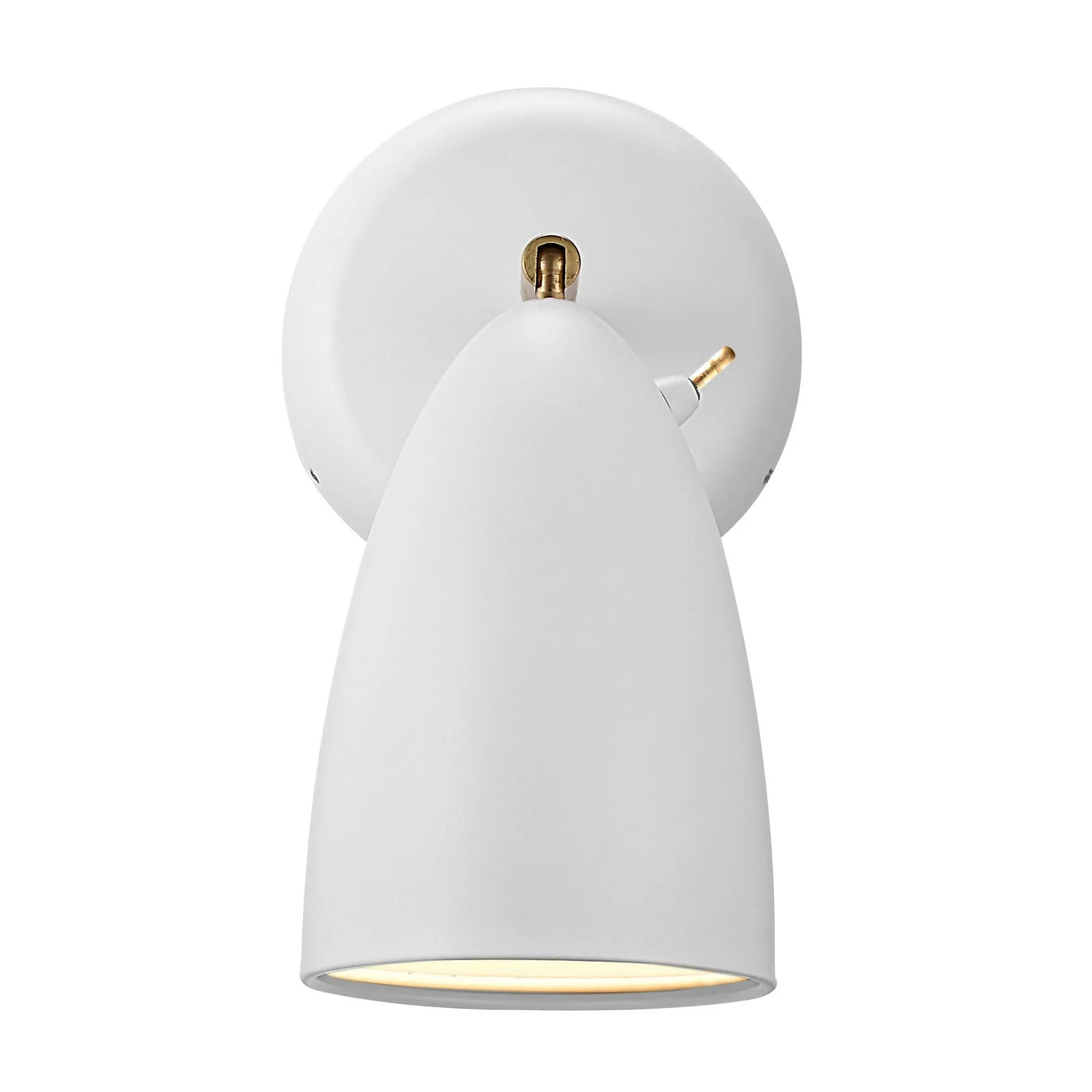 Nordlux Nexus Wall Light White Telegrey Metal Bedroom GU10 Plug In/Mains