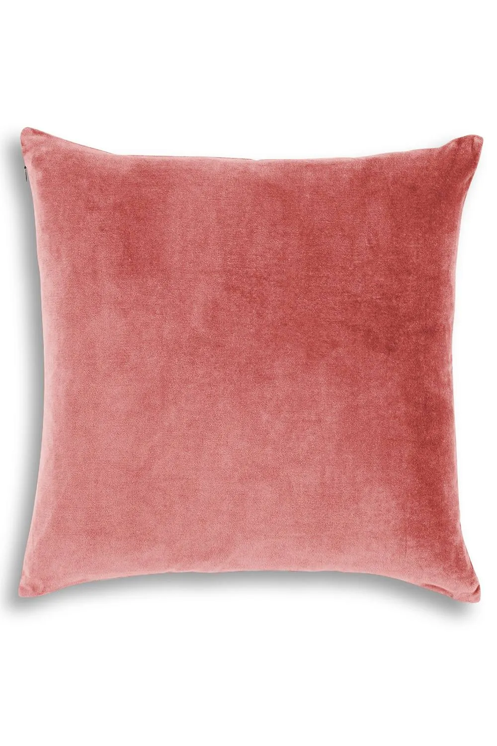 CHRISTY Luxury Filled Velvet 'Jaipur' Square Cushions in Dark Pink 1