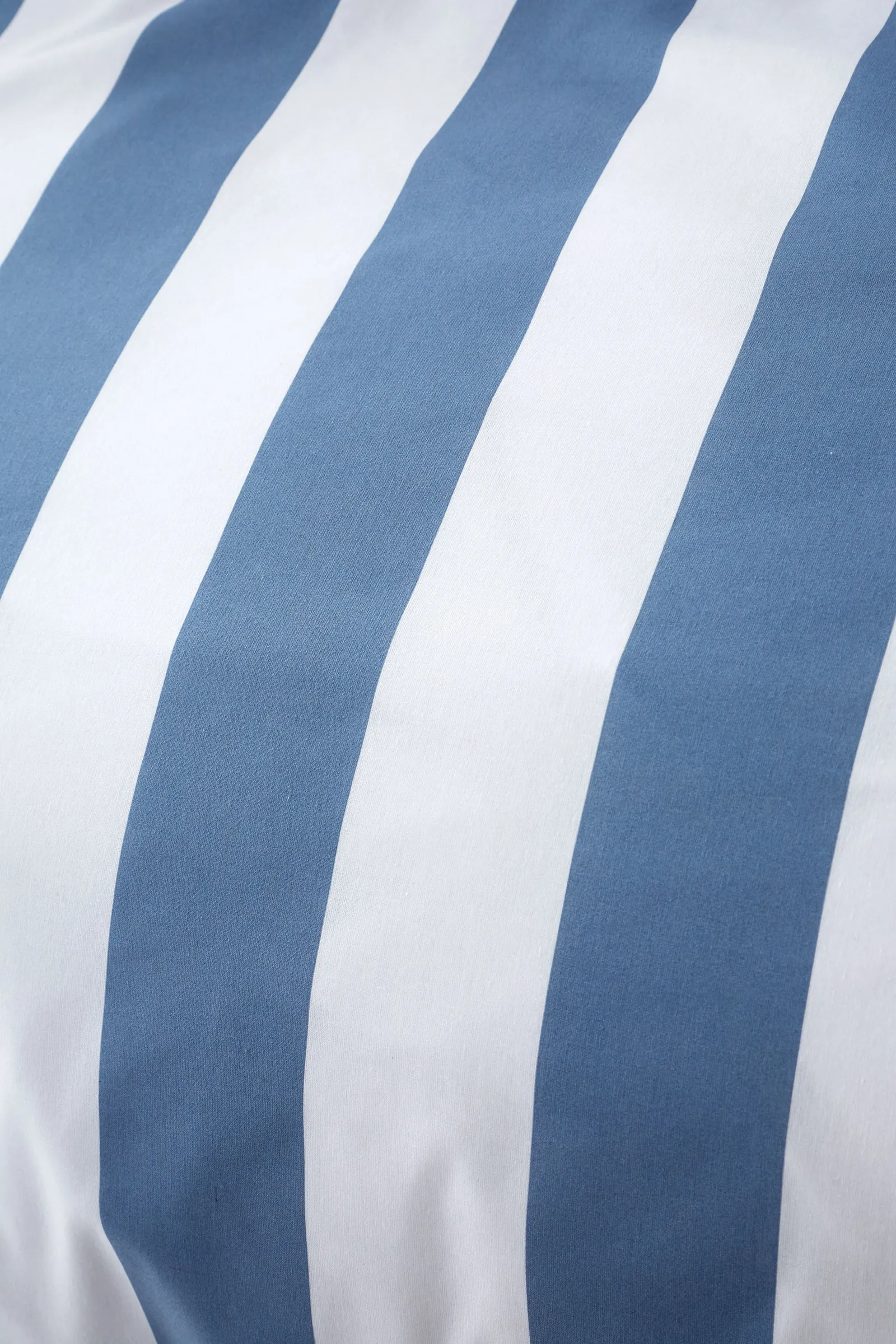Catherine Lansfield 'Cove Stripe' Reversible Duvet Cover Set in Blue 5