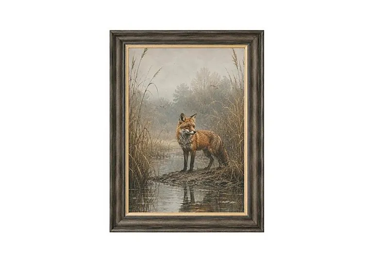 Moorland Fox Framed Wall Art - Home Accessories - In Time for Christmas