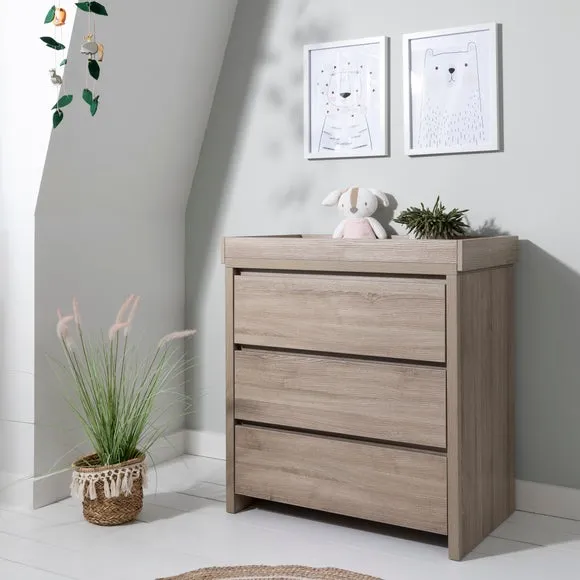 Tutti Bambini Modena 3 Drawer Changing Unit 1