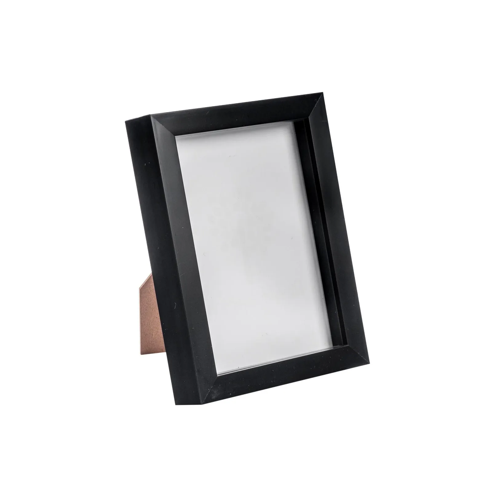 Nicola Spring 3D Box Photo Frame - 5 x 7" in Black 1