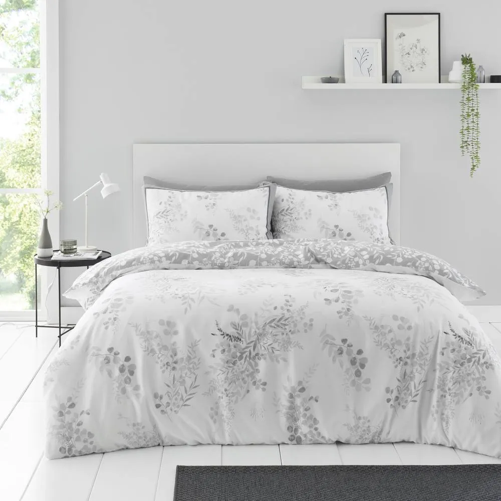 GAVENO CAVAILIA Perla Printed Duvet Cover in Grey
