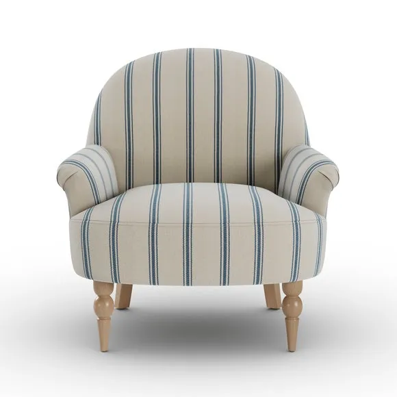 Petit Folkstone Stripe Armchair 6