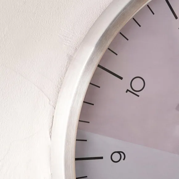 Geometric Marble Print Wall Clock 4