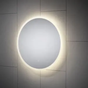 Wickes Baltic Round Backlit LED Bathroom Mirror 2
