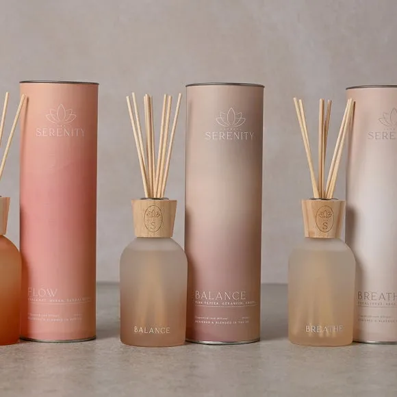 Serenity Balance Pink Pepper Geranium & Amber Diffuser 6
