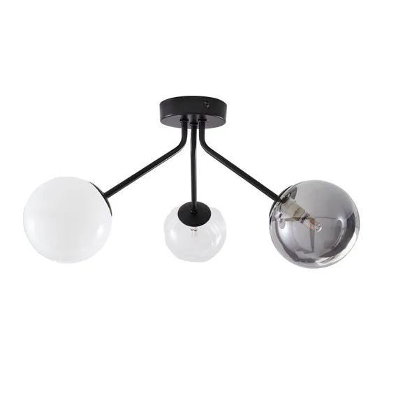 Nila 3 Light Semi Flush Ceiling Light 5