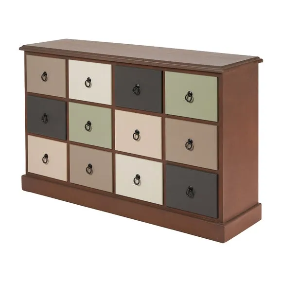 Pacific Loft 12 Drawer Sideboard, Pine 3
