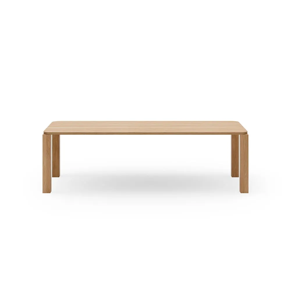 New Works Atlas Dining Table Natural Oak 250 x 95cm 2