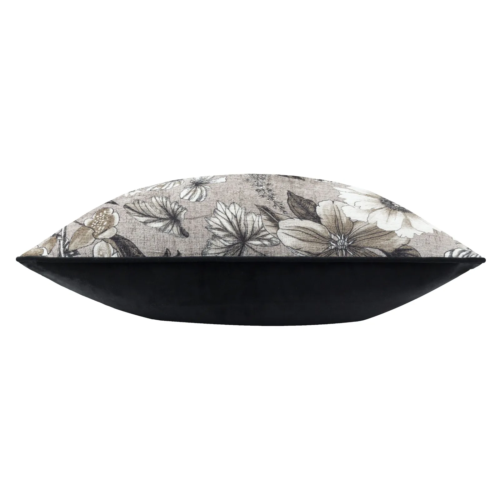 Wylder Harlington Botany Floral Piped Cushion in Beige 4