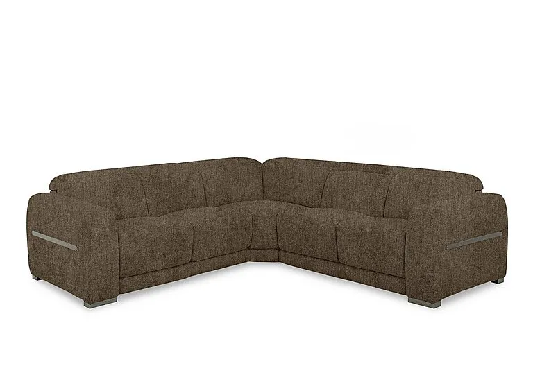 Edison Large Fabric Corner Sofa