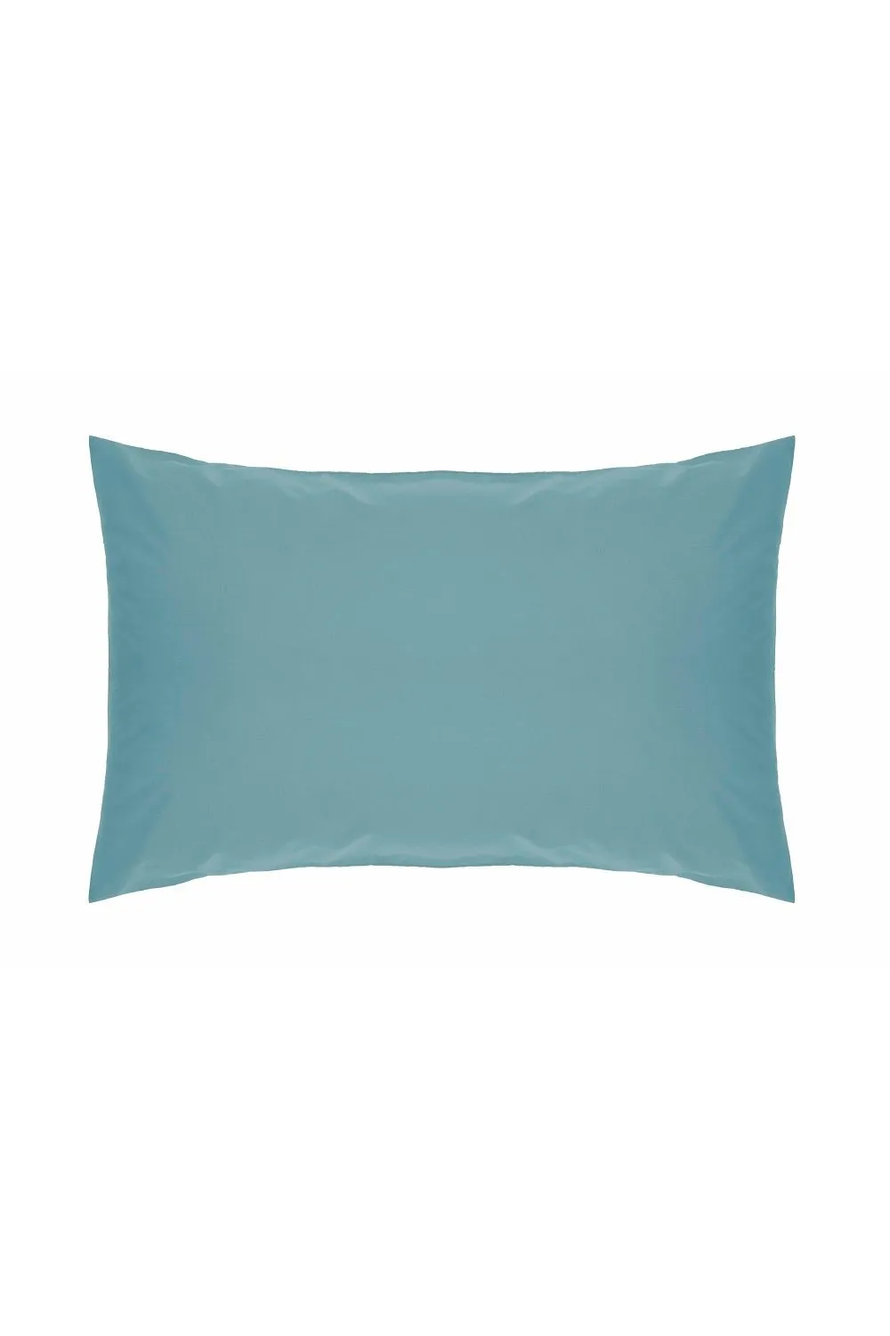 Belledorm Easy Care 200 Thread Count Cotton Polyester Percale Housewife Pillowcase in Teal 1