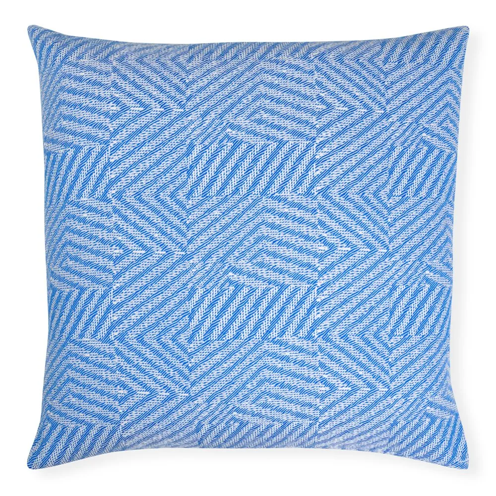 Twill Cushion Blue 60 x 60cm