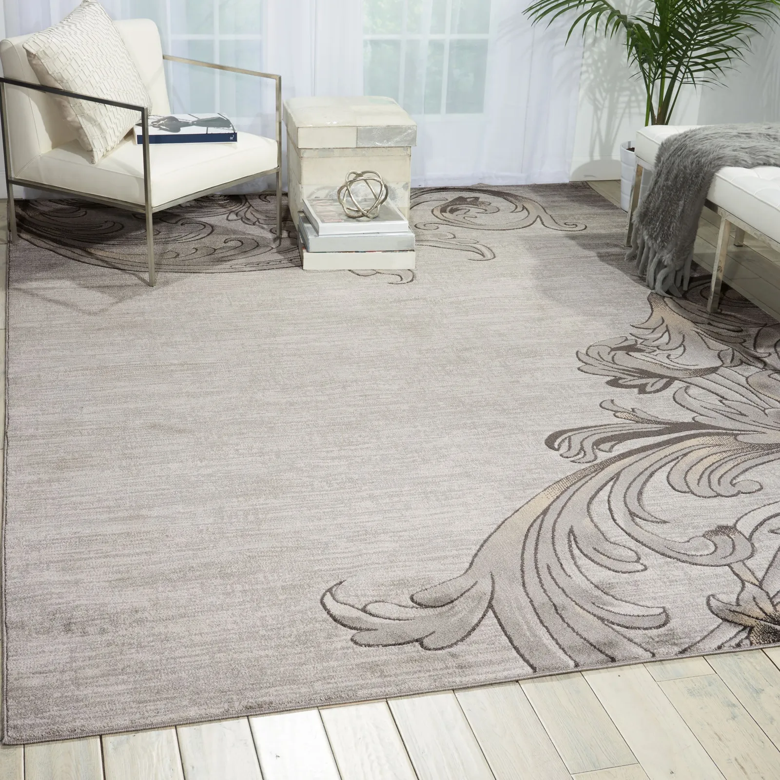 Maxell 5 Rug Grey