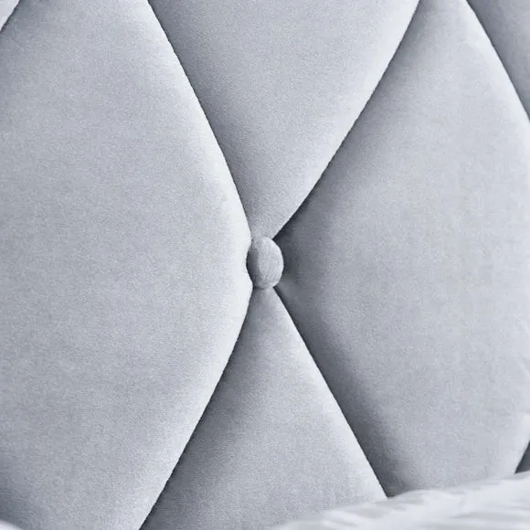 Loxley Velvet Ottoman Bed Frame 4