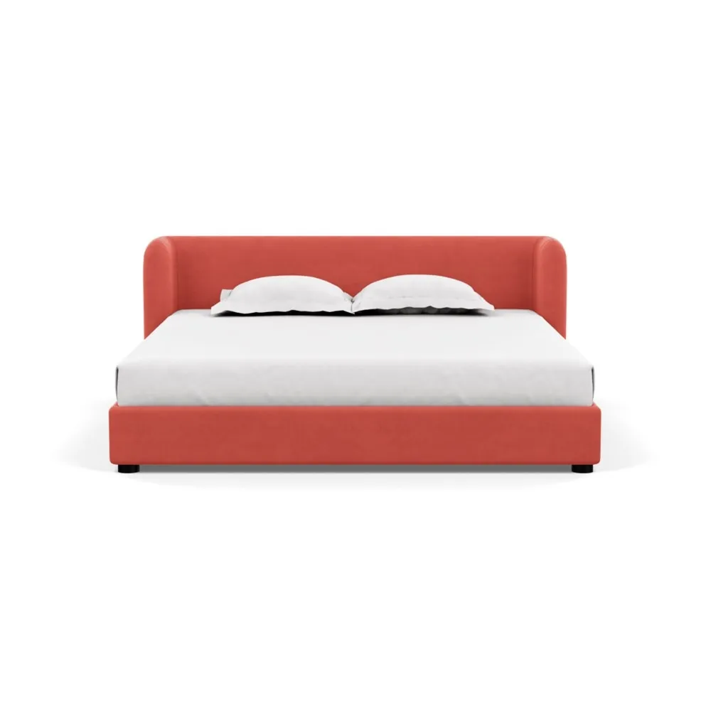 Heal's Group Bed Super King Linen Grenadine