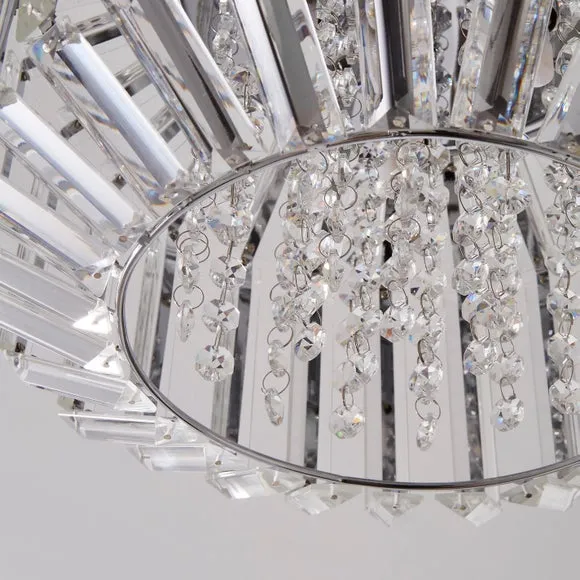 Chantilly Jewel Flush Ceiling Light 4