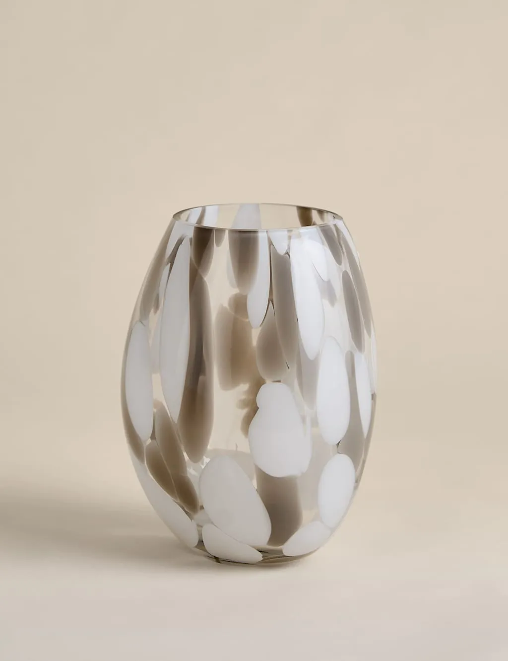 M&S Confetti Glass Vase Multi