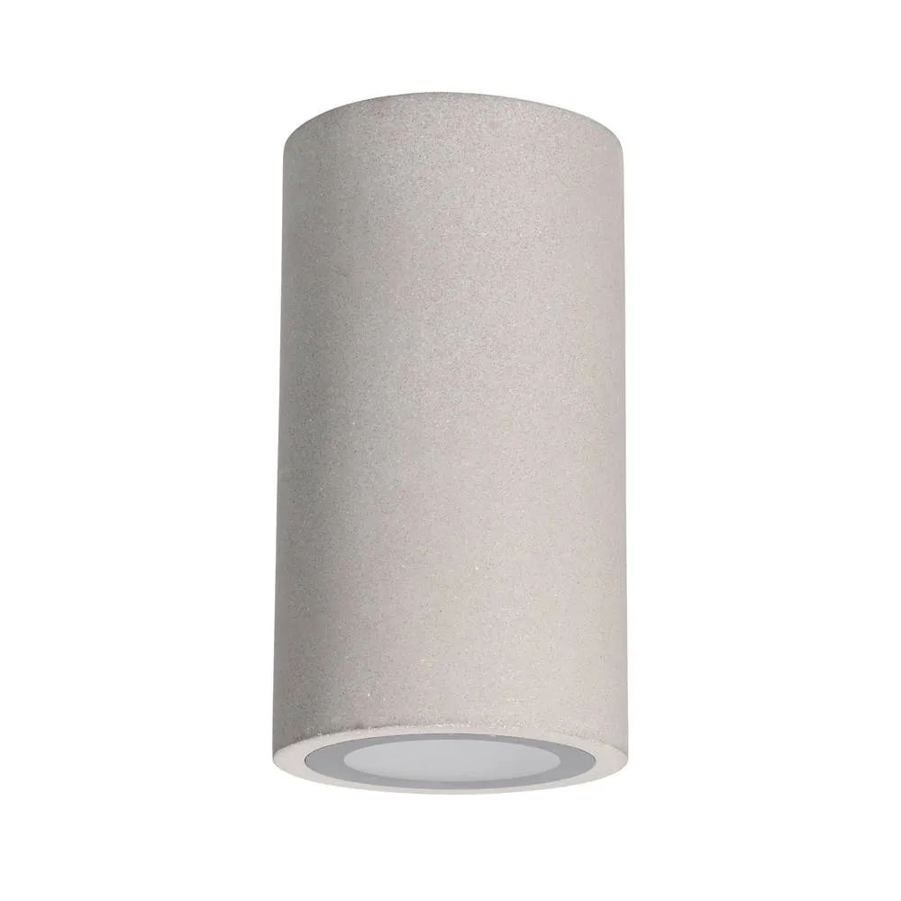 Netlighting Rem Up Down Wall Fixture IP44 GU10 7W Cement in Grey 2