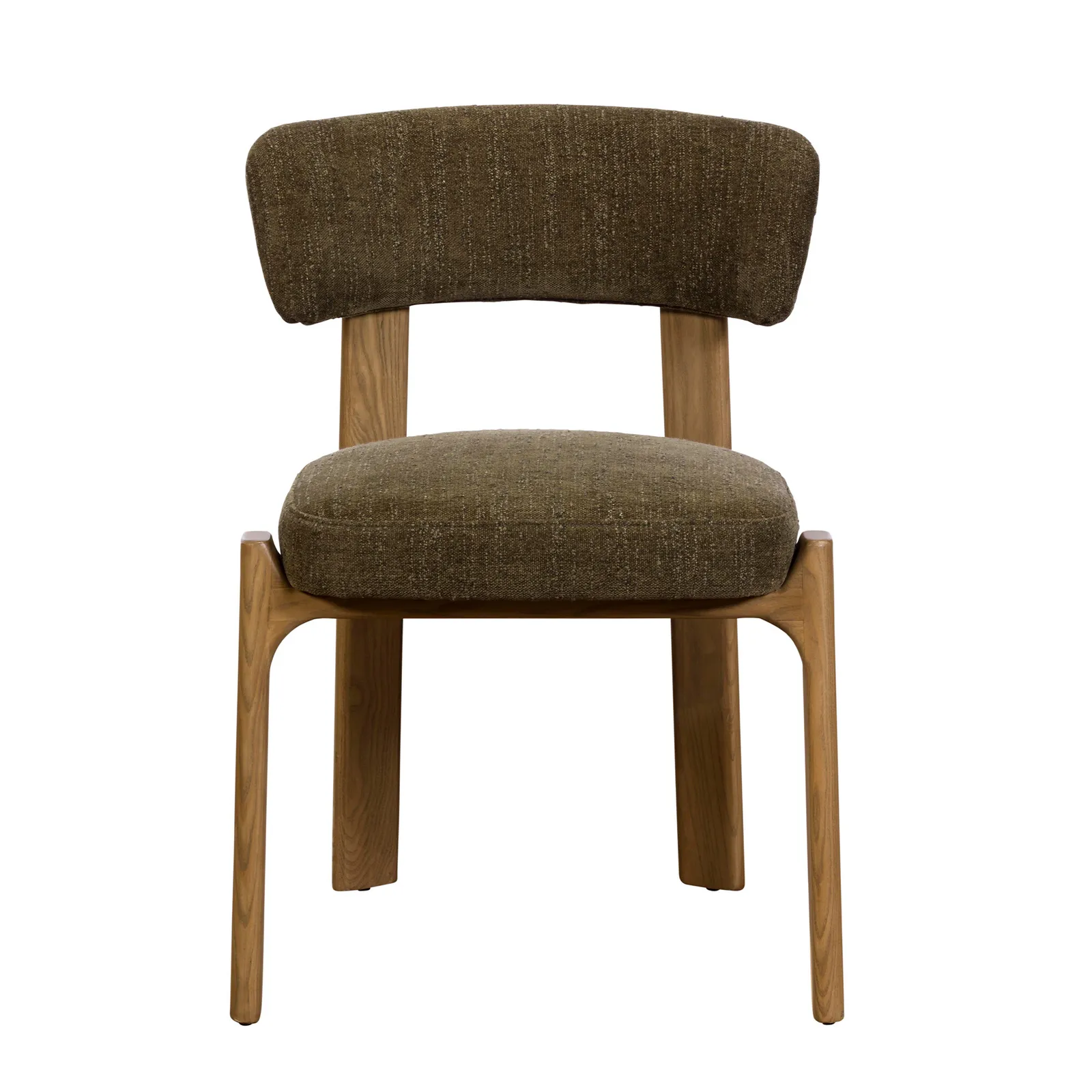 Bredon Dining Chair, Brown Fabric | Barker & Stonehouse 3
