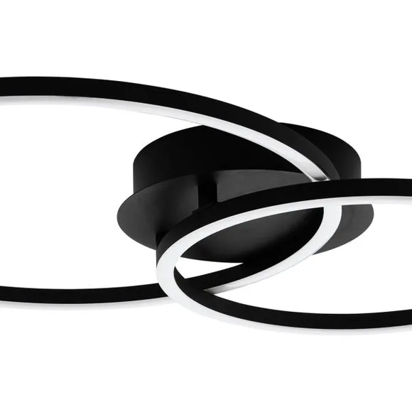 EGLO Palmaves 2 Light LED Flush Ceiling Light 2