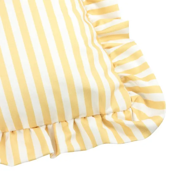 Millie Ruffle Outdoor Square Cushion 3