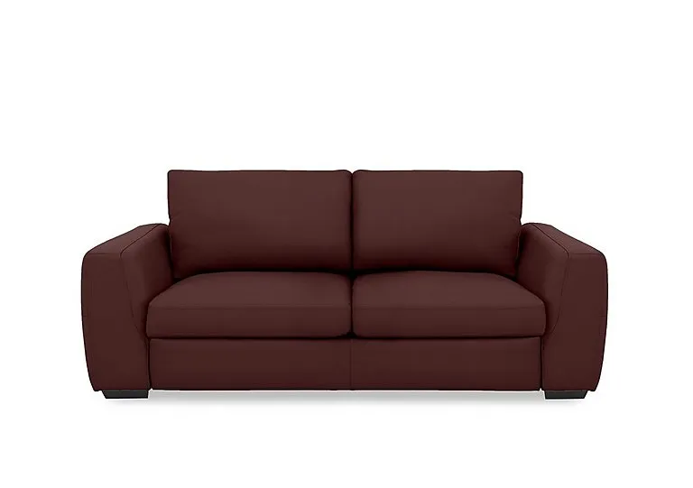 Dinky Leather 3 Seater Sofa