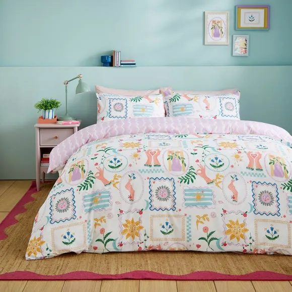 Magic Garden Quilt Cover and Pillowcase Set