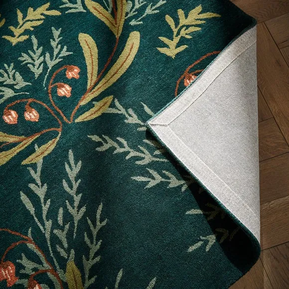 Moorland Floral Wool Rug 3