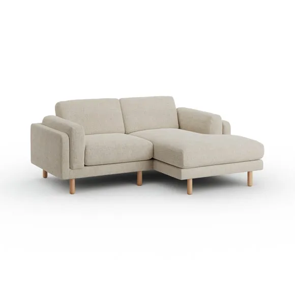 Newton Chunky Tonal Weave Corner Chaise 6