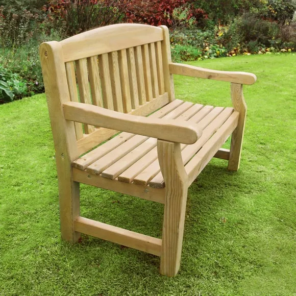 Emily 2 Seater Wooden Bench 5