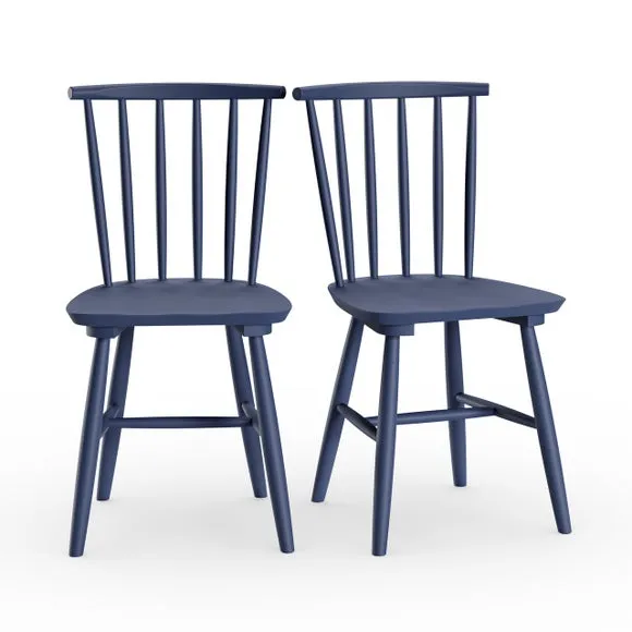 Harvey Set of 2 Dining Chairs, Beech Wood 5