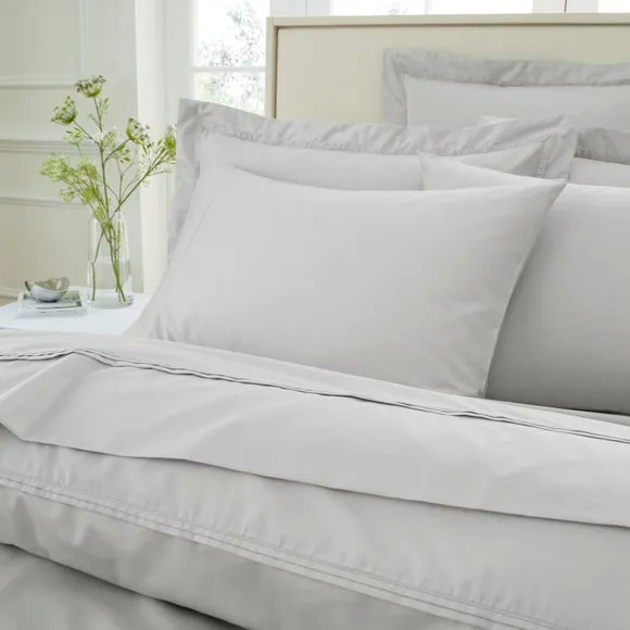 Dorma Luxurious & Silky 500 Thread Count 100% Cotton Sateen Flat Sheet 2