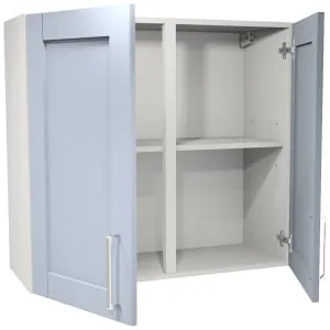Wickes Ohio Hazy Blue Shaker Wall Unit - 800mm 2