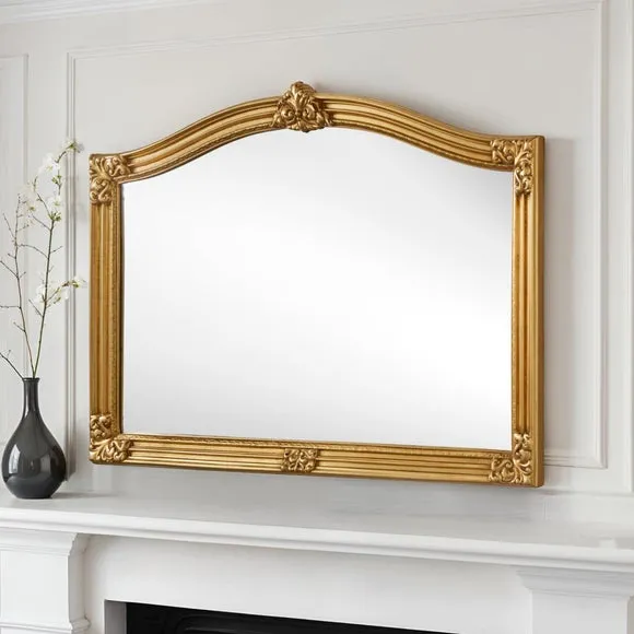 Yearn Arched Overmantel Wall Mirror