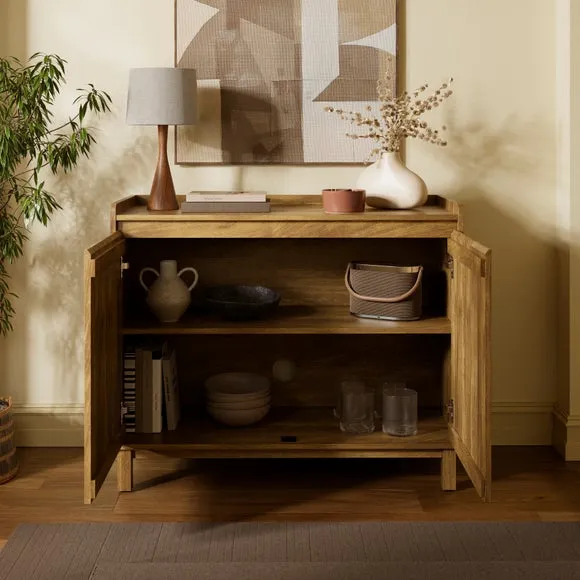 Humphrey Small Sideboard, Mango Wood Effect 2
